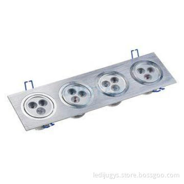 Combined LED Down Light 12W, Meanwell Power Supply Recessed